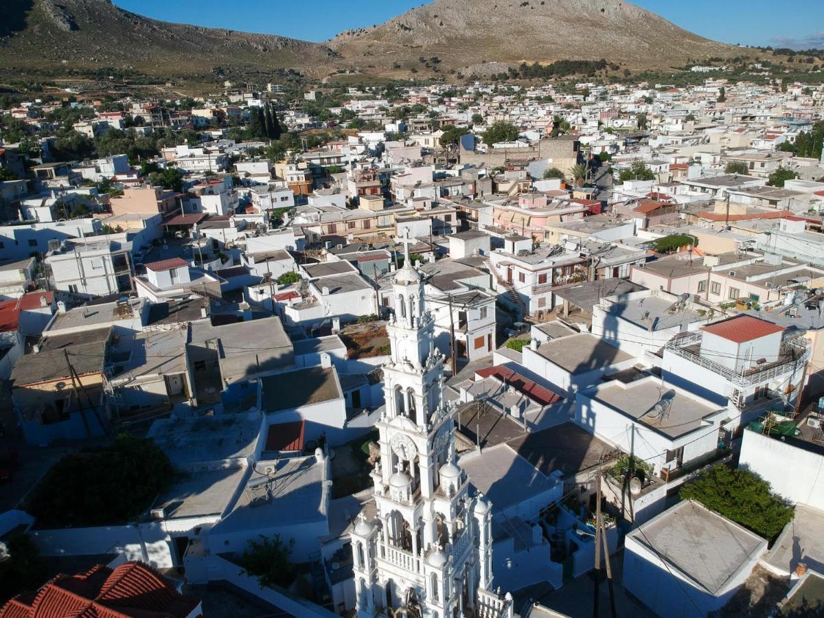 Rhodes Archangelos Traditional Village House In With Private Yard Екстер'єр фото
